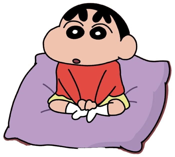 nhãn dán Shin phong cách vui nhộn