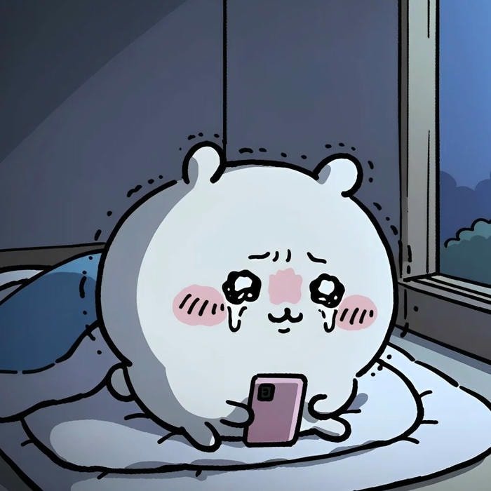 nhãn dán buồn lặng