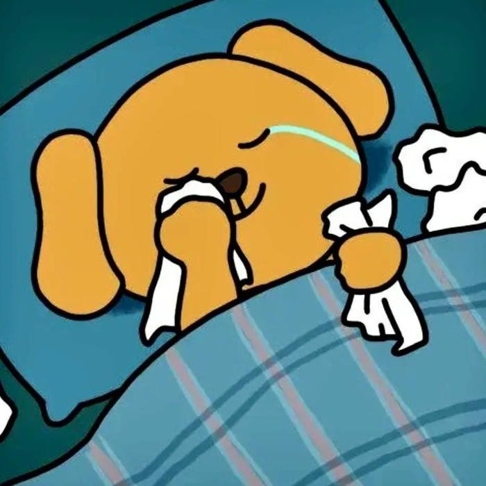 nhãn dán buồn ngộ nghĩnh mini