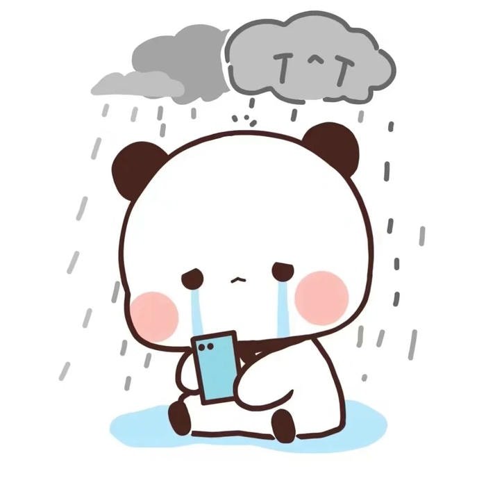 nhãn dán cảm xúc buồn