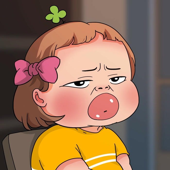 sticker Quỳnh Aka cute dễ thương