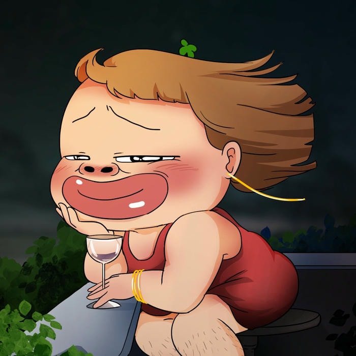 sticker Quỳnh Aka fanart