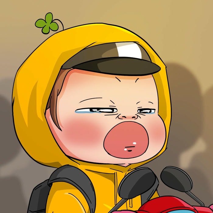 sticker Quỳnh Aka troll