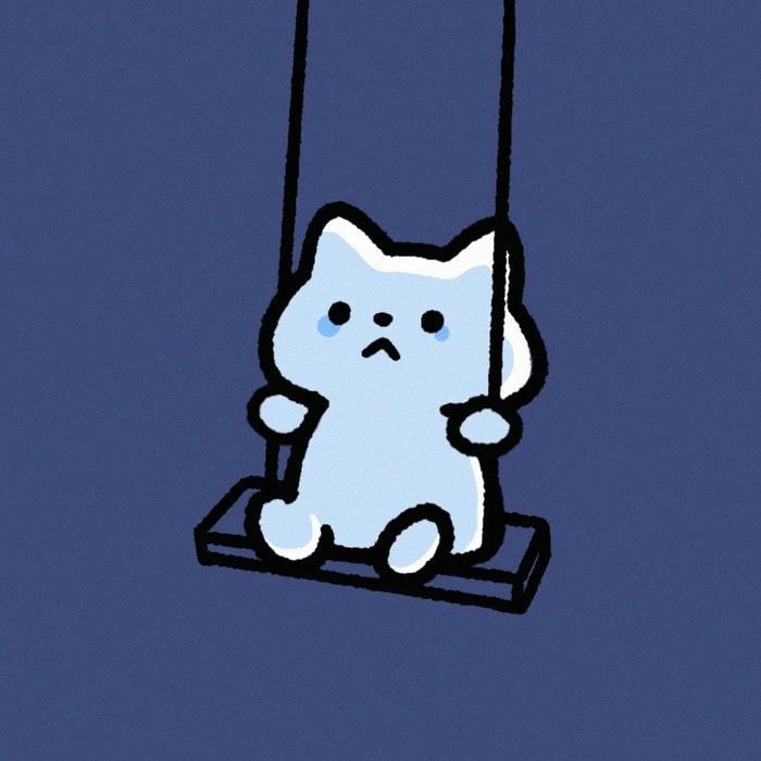 sticker buồn cartoon