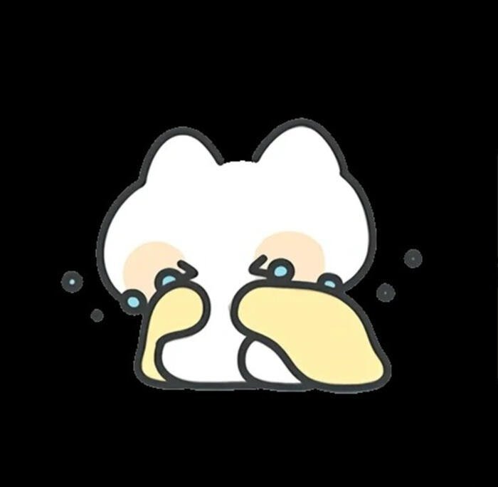 sticker khóc cho điện thoại