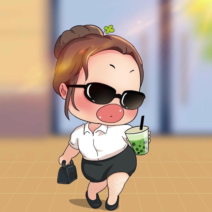 sticker quỳnh aka bựa