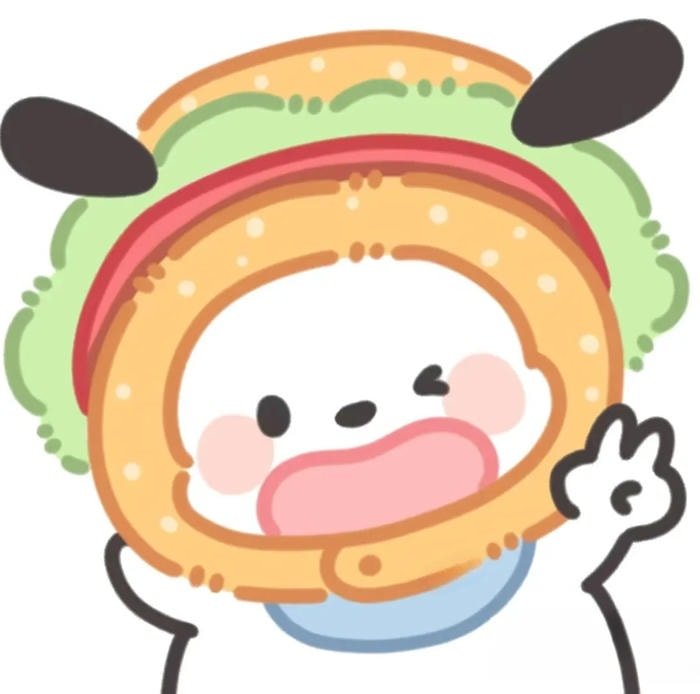 sticker xin chào cute