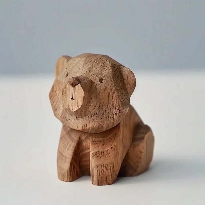 tượng gỗ linh vật