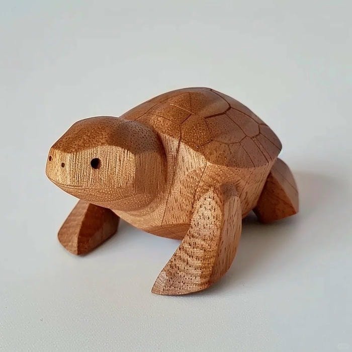 tượng gỗ mang phong cách tối giản
