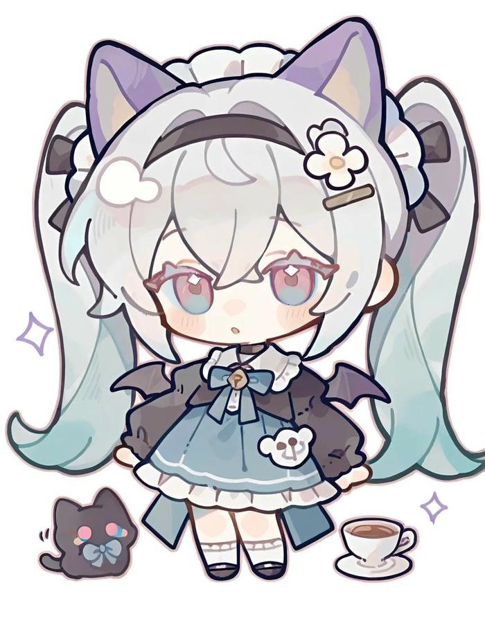 wallpaper chibi đáng yêu