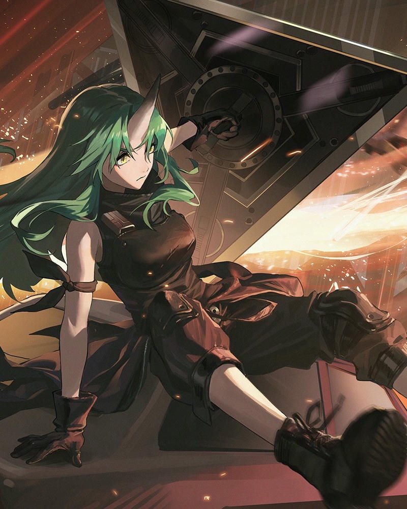 Ảnh anime nữ phong cách ngầu cá tính