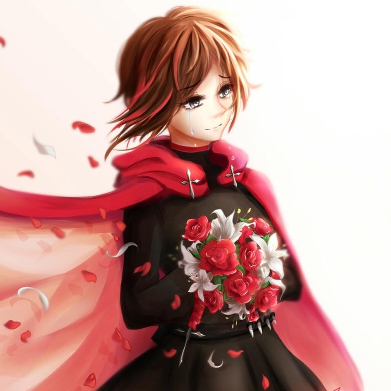 Ảnh avatar buồn nữ anime ánh mắt buồn sâu