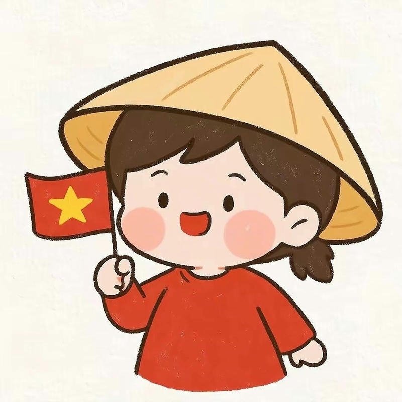 Ảnh avatar cờ việt nam nền đỏ đặc trưng