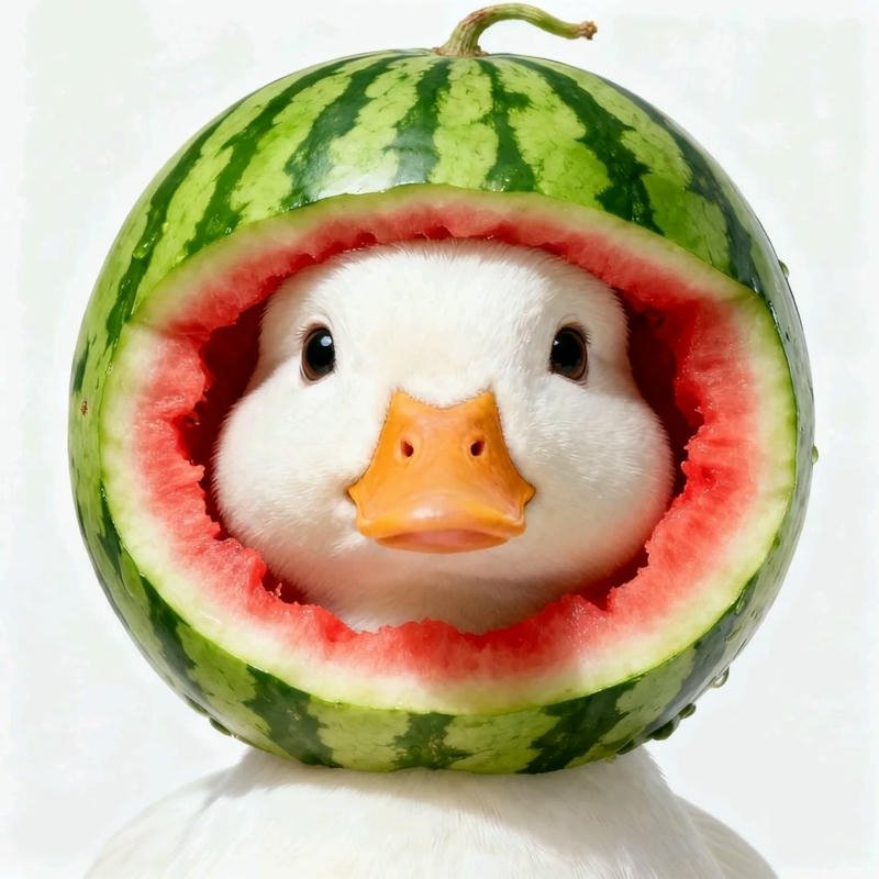 Ảnh avatar cute vịt dễ thương cho profile cá nhân