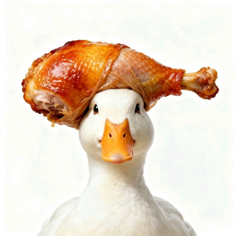 Ảnh avatar cute vịt thiết kế chibi ngộ nghĩnh