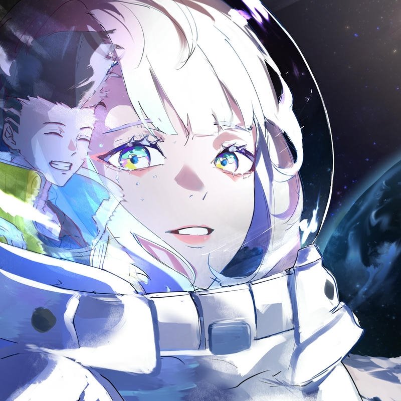 Ảnh avatar nữ anime buồn ánh mắt trầm