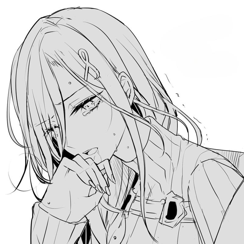 Ảnh avatar nữ anime buồn phong cách lạnh