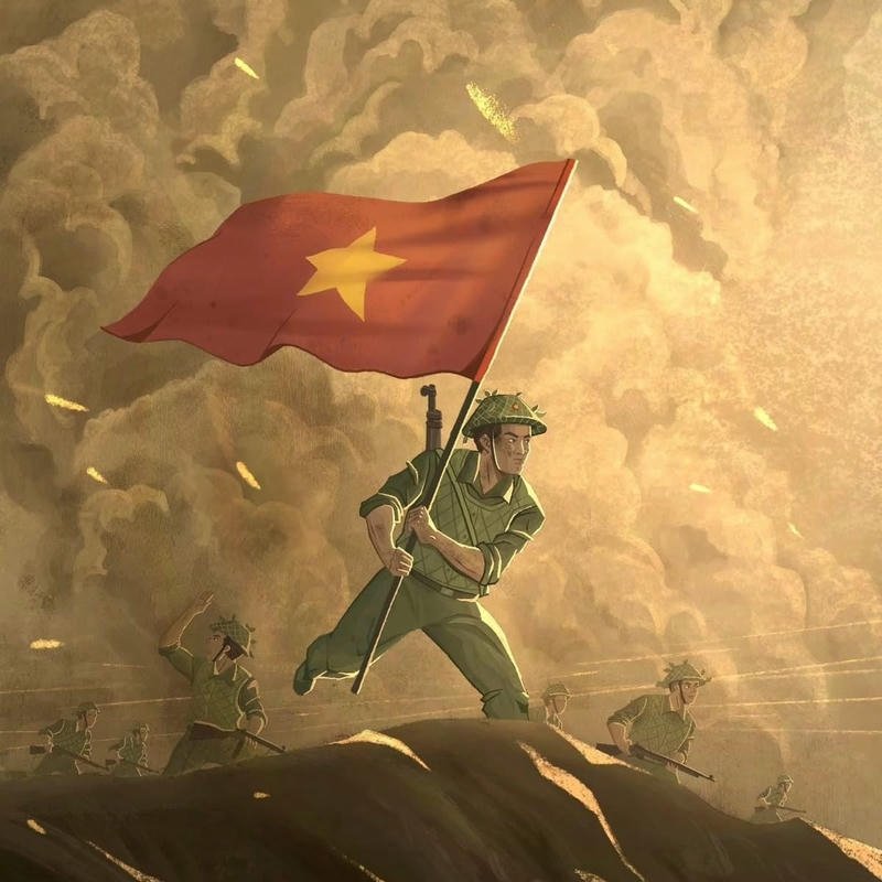 Ảnh avatar quốc kỳ việt nam dùng cho hồ sơ