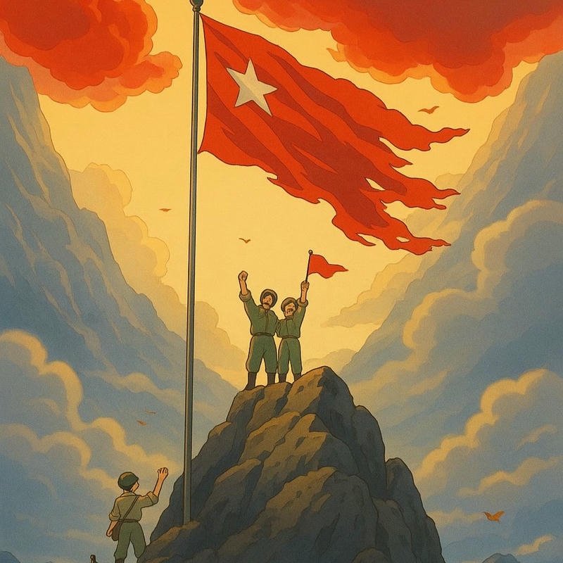 Ảnh avatar quốc kỳ việt nam phong cách hiện đại