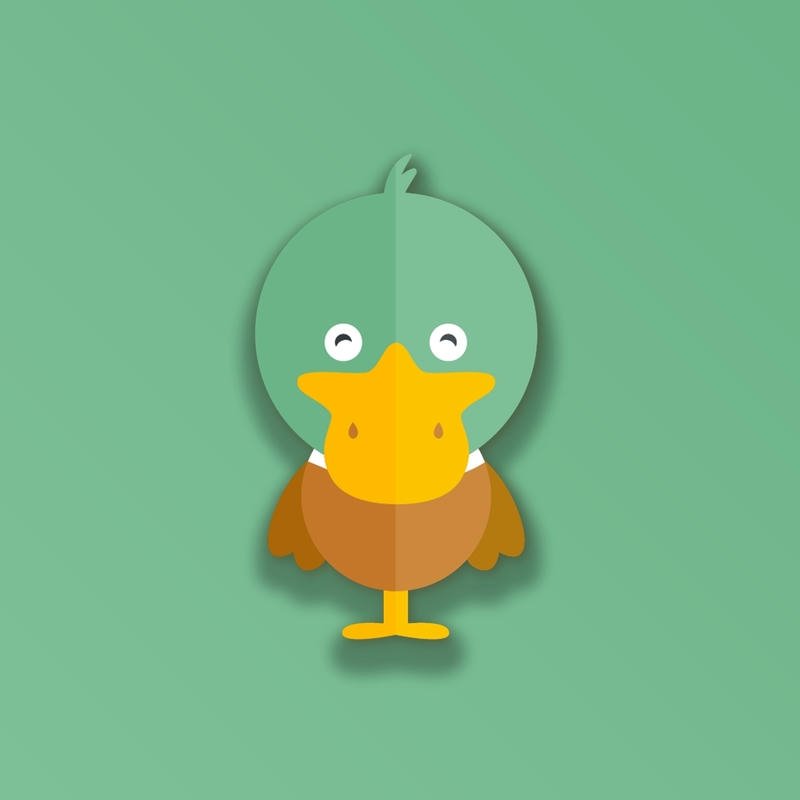 Ảnh avatar vịt cute phù hợp nhiều nền tảng cá nhân