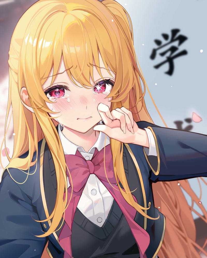 Ảnh nữ anime buồn thể hiện tâm trạng buồn