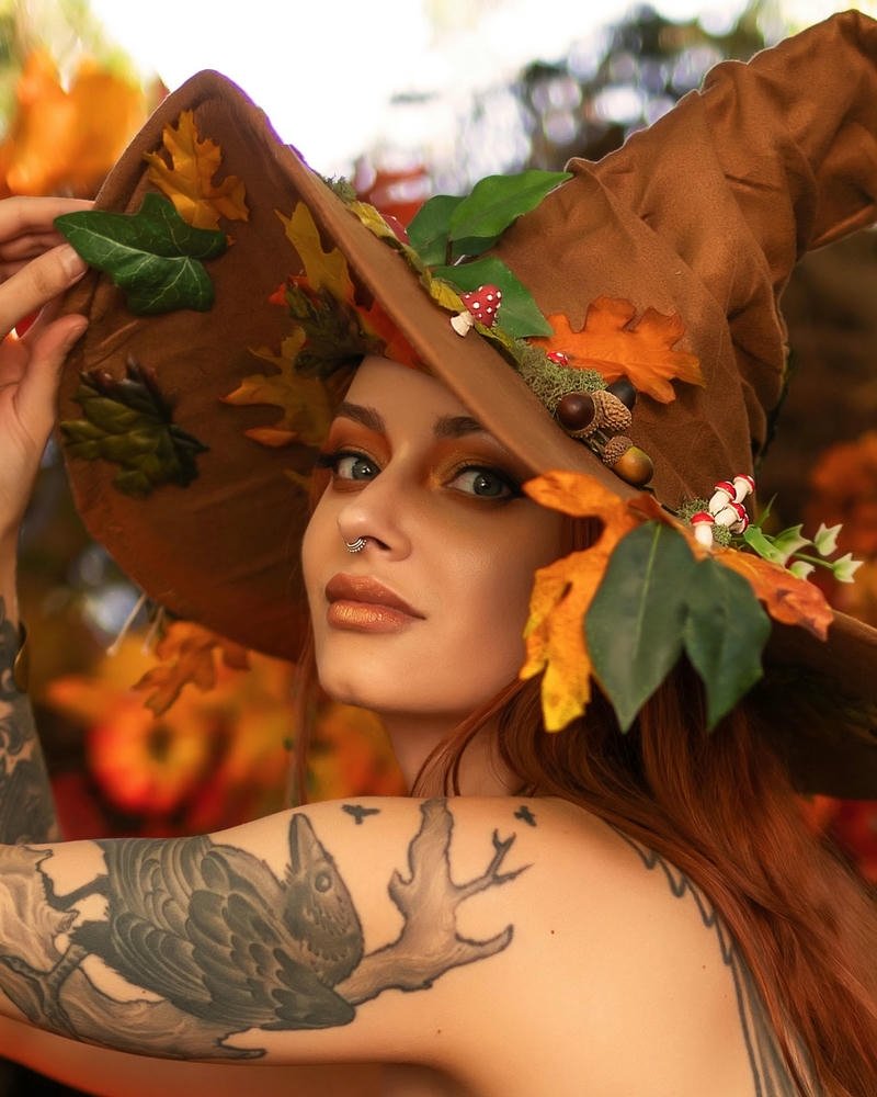 Ảnh tạo hình cosplay phù thủy phong cách cổ trang