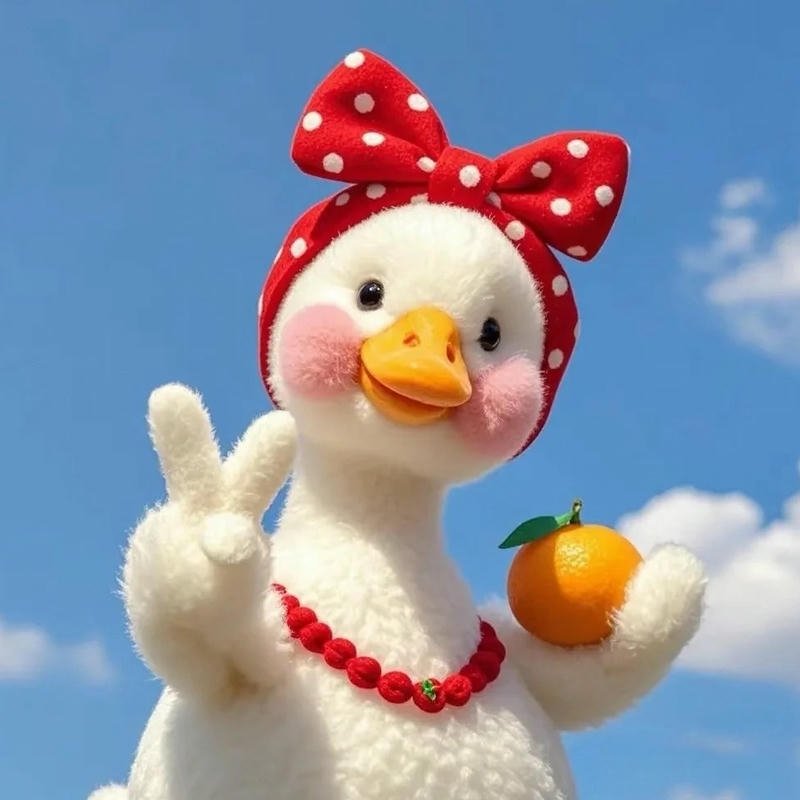 Ảnh vịt cute avatar làm ảnh đại diện dễ thương