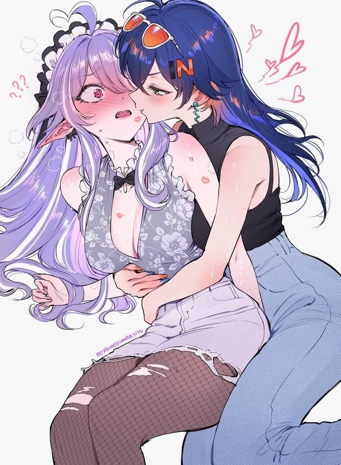 Anime bách hợp R34 dâm dục