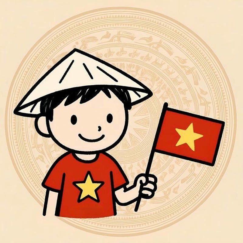 Avatar ảnh quốc kỳ cờ việt nam thể hiện tinh thần