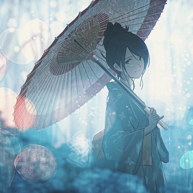 Avatar buồn nữ anime cho tâm trạng buồn