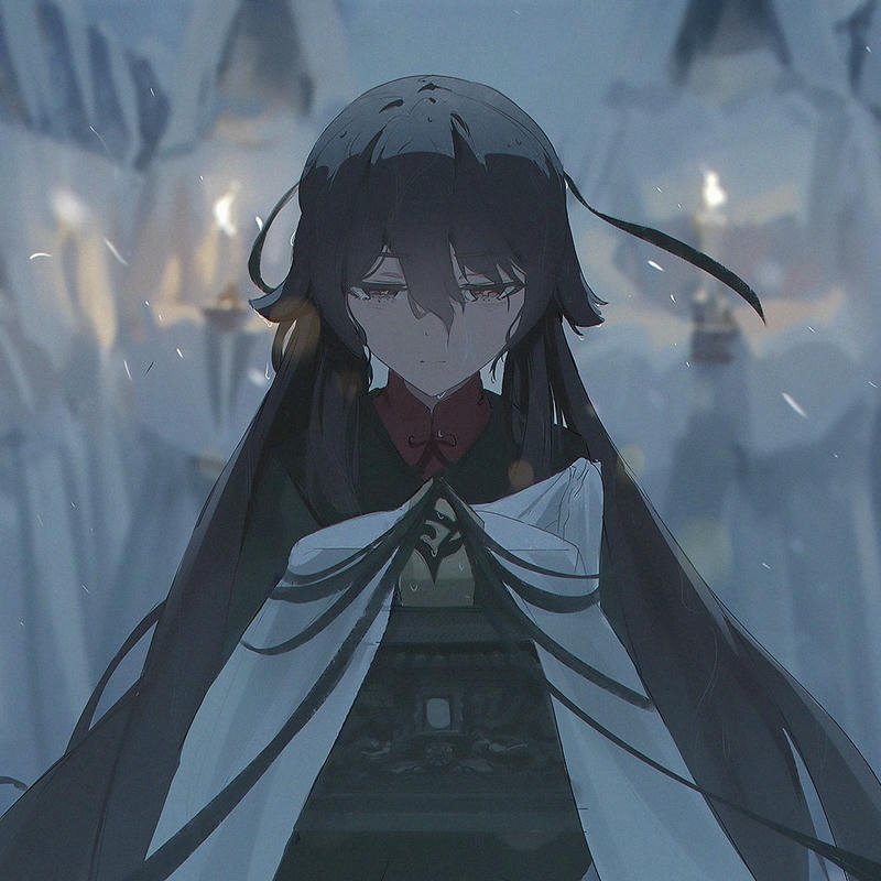 Avatar buồn nữ anime dùng làm ảnh đại diện