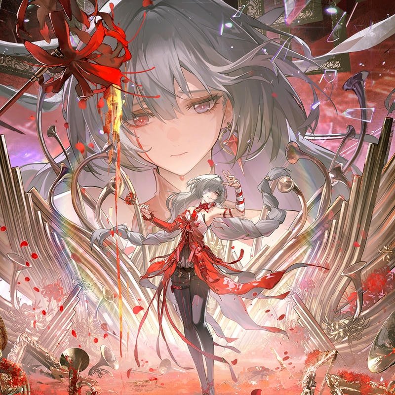 Avatar buồn nữ anime mang nét cô đơn