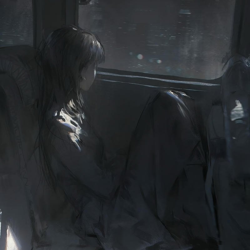 Avatar nữ anime buồn ảnh đại diện tâm trạng