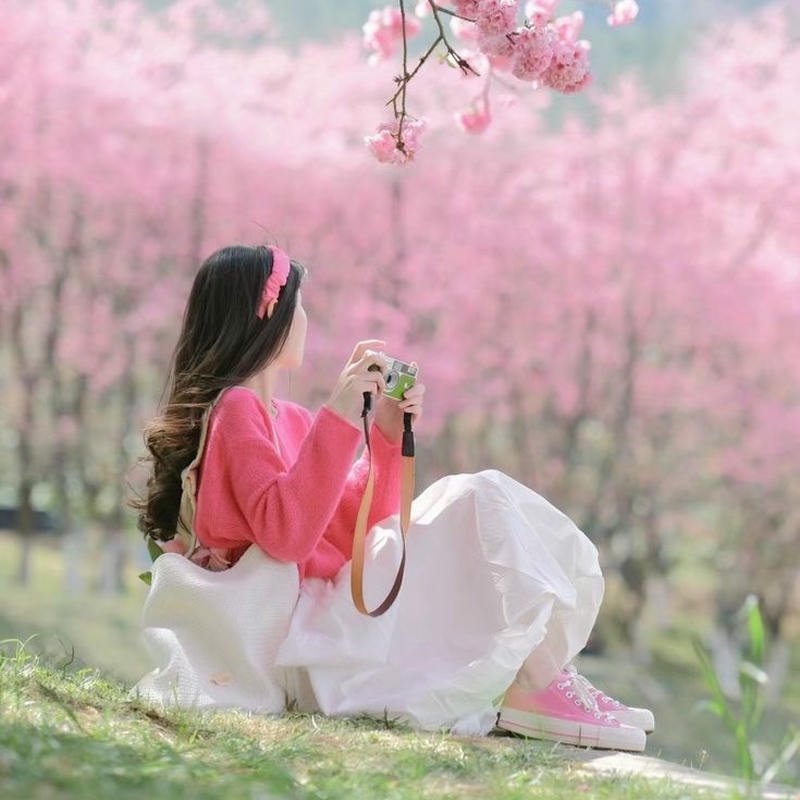 Avatar nữ che mặt hình ảnh phong cách bí ẩn