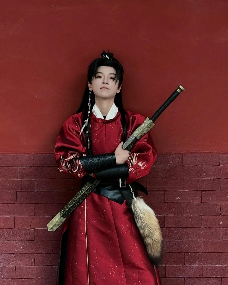 Cổ trang ảnh cosplay nghệ thuật màu sắc hài hòa