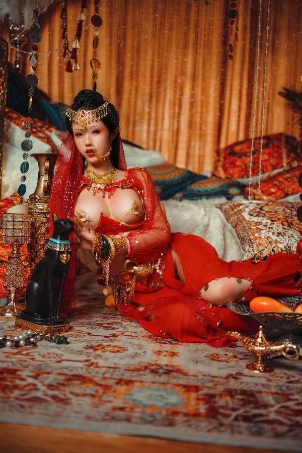 Cosplay Trung Quốc quyến rũ gian cổ kính