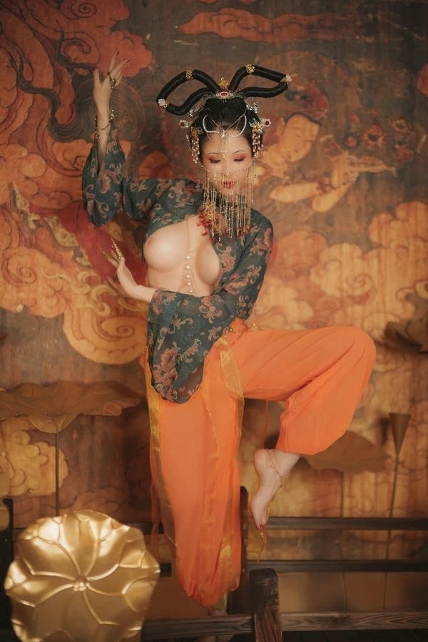 Cosplay Trung Quốc sexy y phục cách điệu