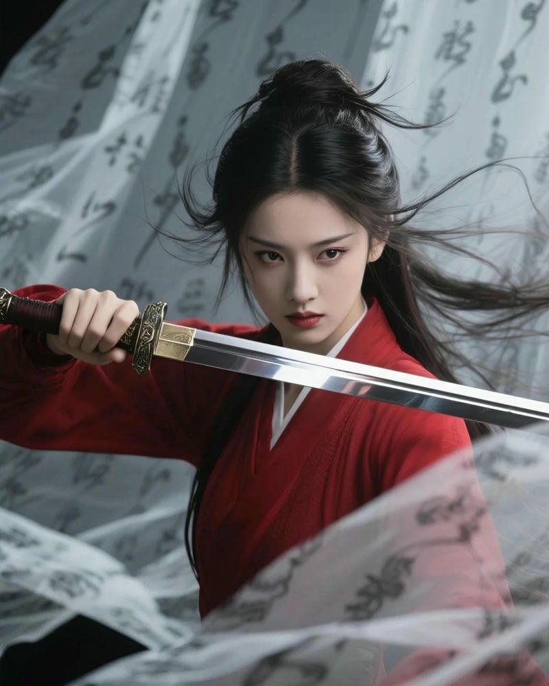 Cosplay cổ trang tạo hình cổ điển sắc nét