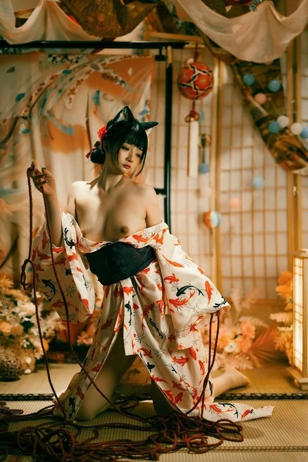 Cosplay mèo phong cách chụp ảnh nghệ thuật