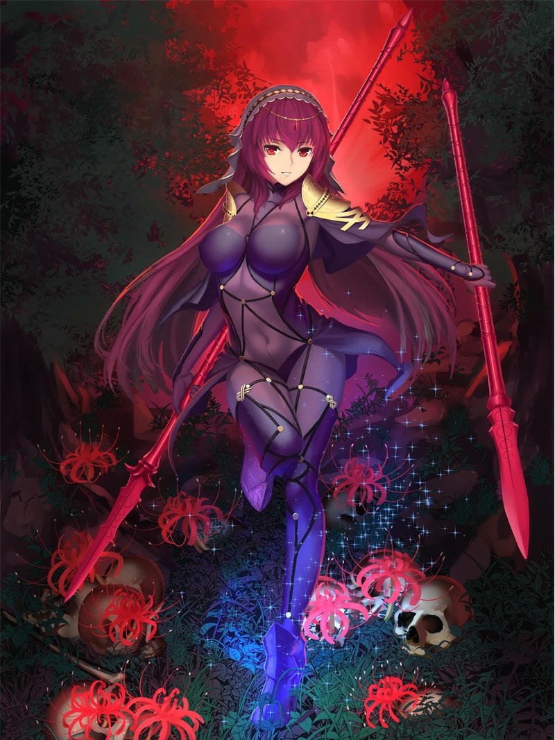 Hình ảnh anime ngầu nữ tạo hình sắc nét