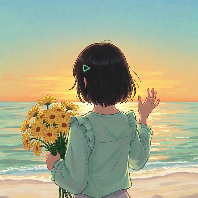 Hình ảnh avatar nữ che mặt gu thẩm mỹ