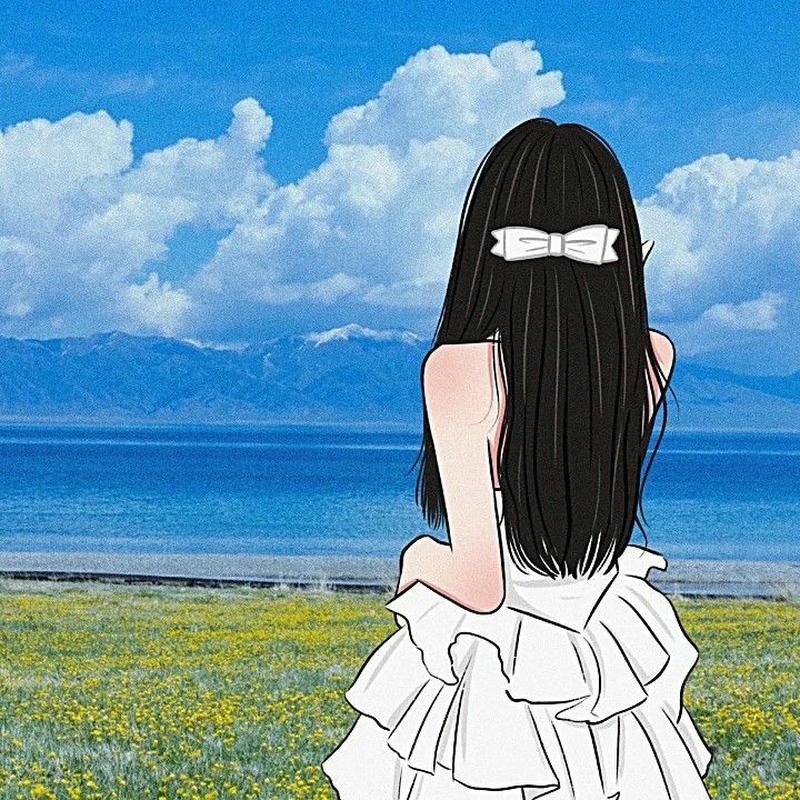 Hình ảnh avatar nữ che mặt thần thái cuốn