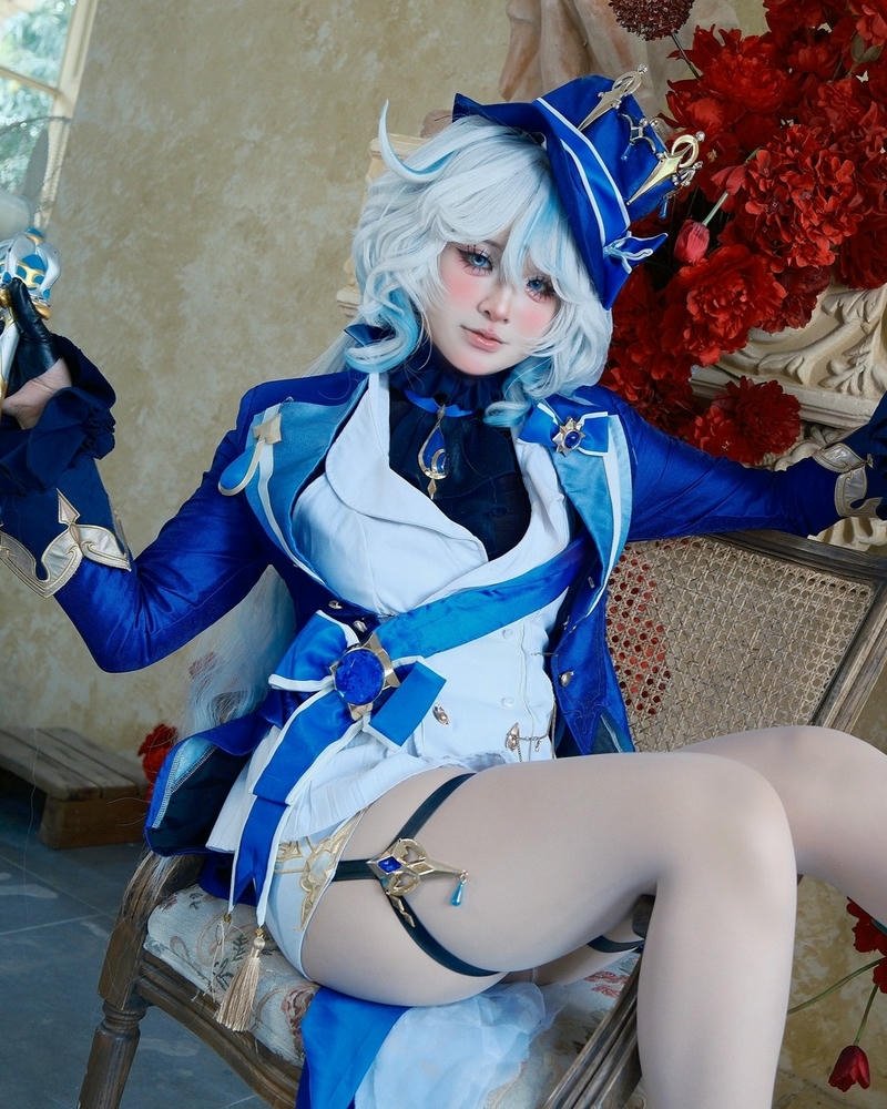 Hình ảnh hậu trường buổi chụp cosplay của Mai Phương