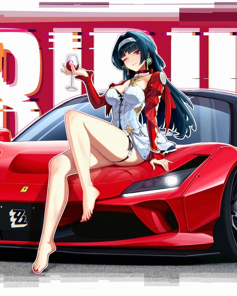 Hình ảnh ngầu anime nữ phong cách cá tính