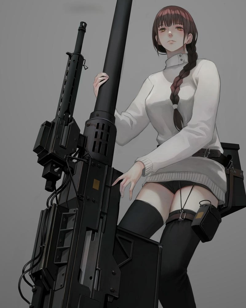 Hình ảnh nữ anime ngầu vibe cool hiện đại