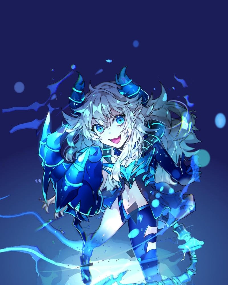 Hình anime ngầu nữ phong thái sắc sảo cuốn hút