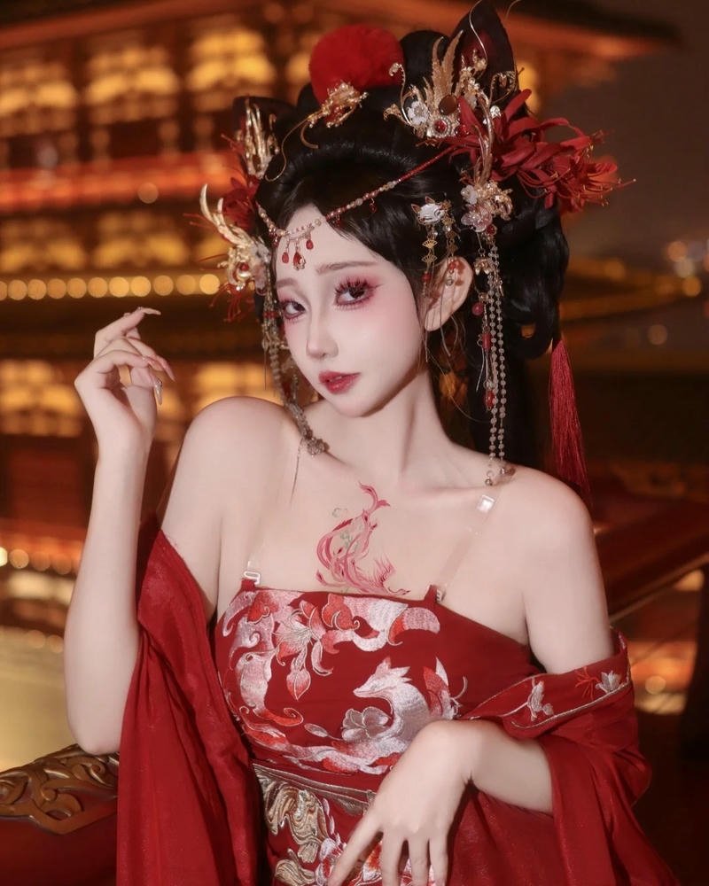 Hình cosplay cổ trang Trung Quốc sắc nét cao