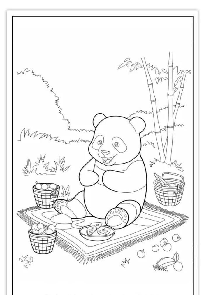 Hình vẽ gấu cute phong cách hoạt hình