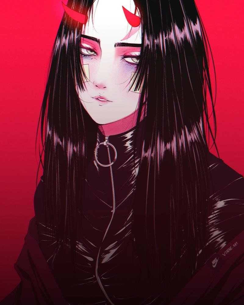 Nữ anime ngầu hình ảnh phong cách cool hiện đại