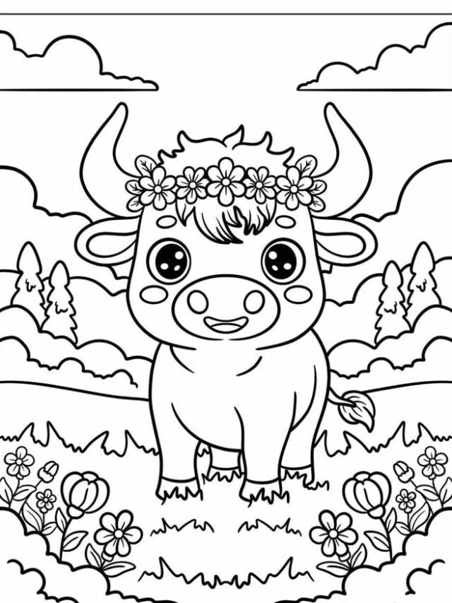 Khám phá 90+ tranh tô màu con trâu ngộ nghĩnh dễ tô